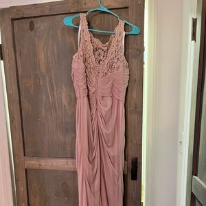 David’s bridal bridesmaid dress